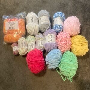 Colorful Yarn Bundle